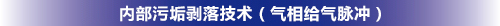 內部污垢剝落技術(氣相給氣脈沖)